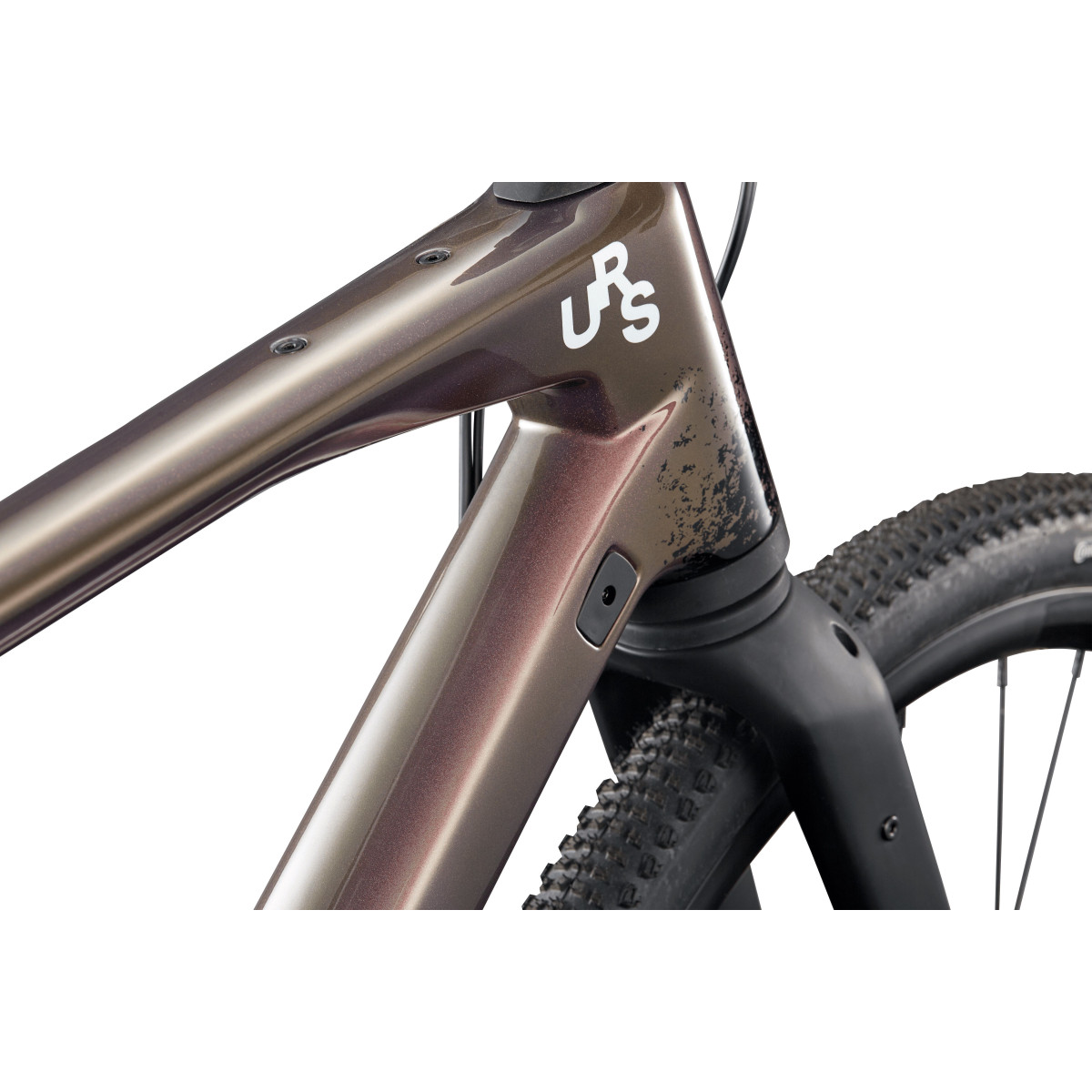 BMC URS 01 LT Two Gravel dviratis | Chameleon Oil - Black | Velonova ®